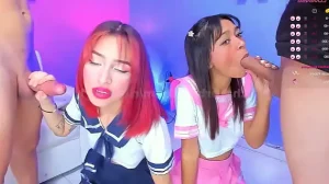beautiful sailor girls give him cock savoring 1733491182