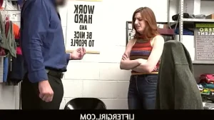 liftergirl teen redhead shoplifter aria carson fucked to multiple orgasms by horny officer 1733491009