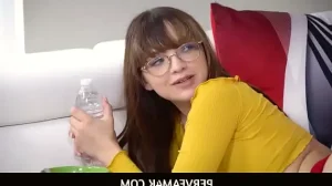 pervfam4k petite sneaky teen slut with glasses gets caught fucking and slurping her stepuncles huge load 1733441821