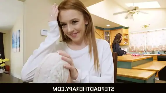 stepdadtherapy risky pussy flash under the table for stepdaughter 1733490775