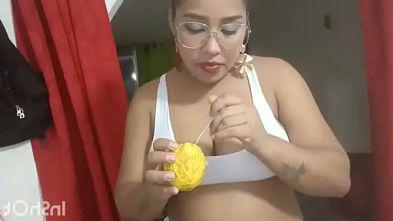 today keilimar is excited by the cum on her face 1733491437